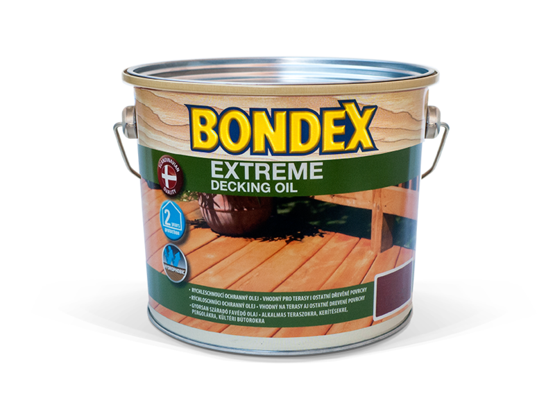 Bondex EXTREME DECKING OIL ořech 2,5l