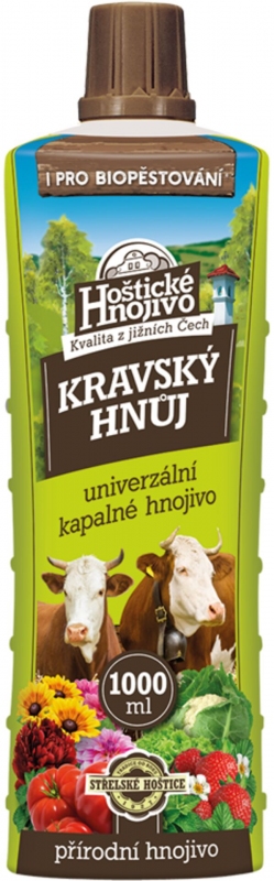 Hoštický hnůj kravský 1l