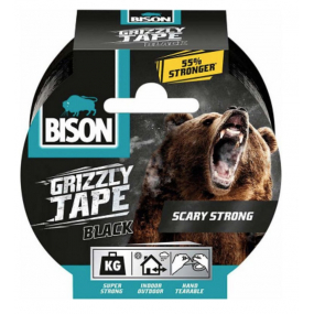 BISON GRIZZLY TAPE 10m černá