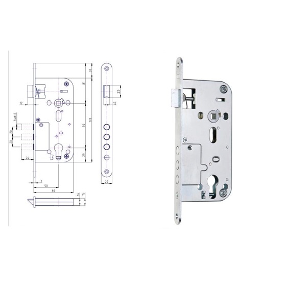 Zamek K114   P-L ZNbal.1.