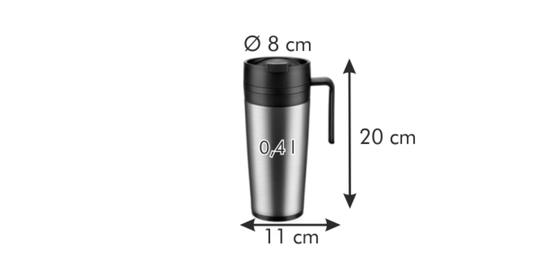 Termohrnek CONSTANT 0.4 l, nerez