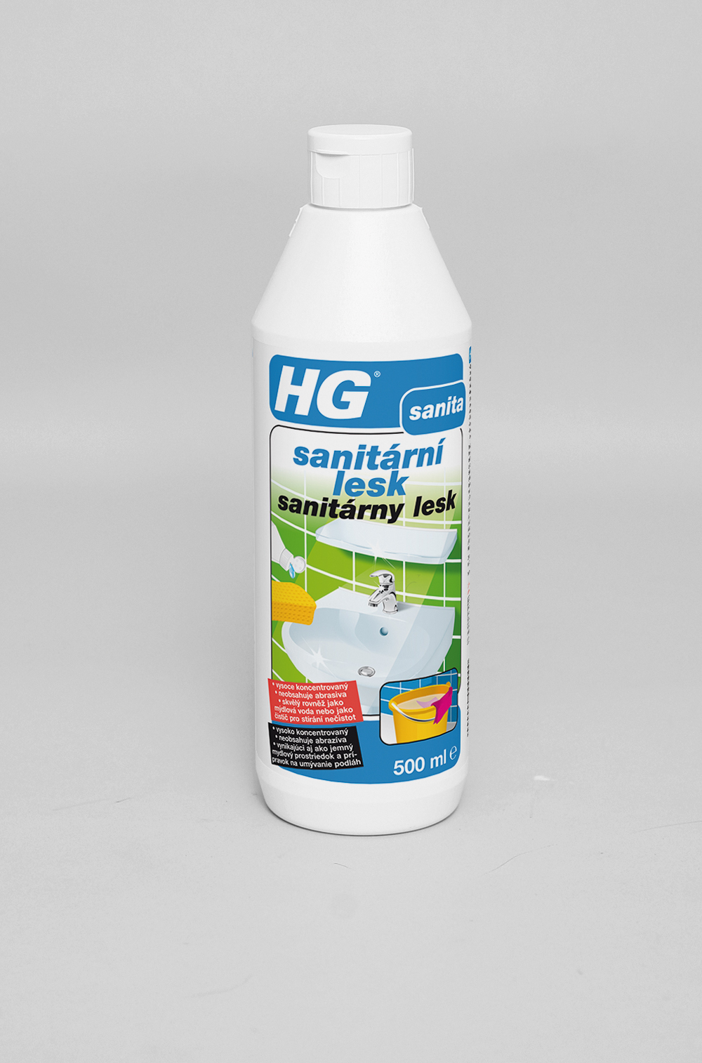 HG koupelna - sanitární lesk 0,5l