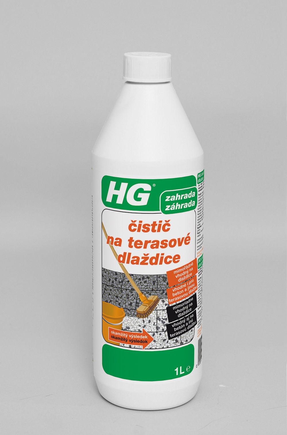 HG čistič betonových a štěrkových dlaždic 1l
