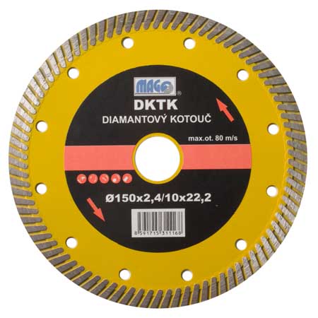 Diamant. kotouč TURBO Speed 150x22,2, 11mm