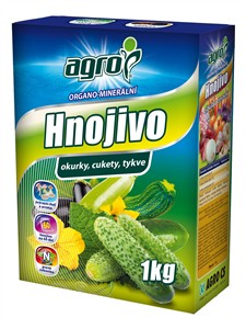 Agro Organominerální hnojivo pro okurky a cukety 1