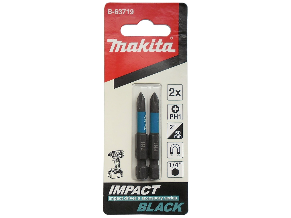 Makita torzní bit PH1-50mm 2pcs