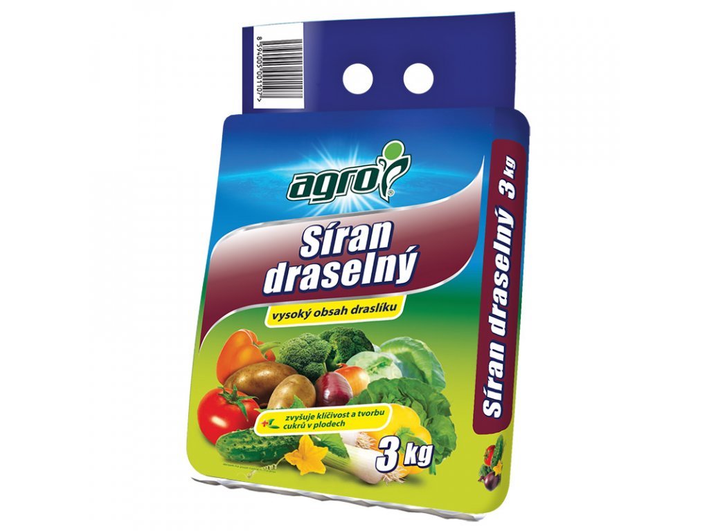 Agro Síran draselný 3 kg