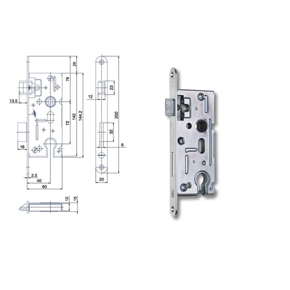 HOBES Zámek K105  P-L  ZNbal.1.