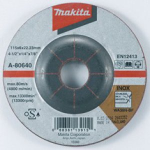 Makita brusný kotouč 125x6mm nerez