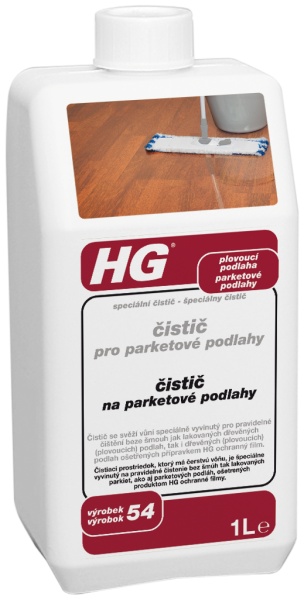 HG čistič pro parketové podlahy