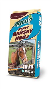 Agro pravý koňský hnůj 10 kg